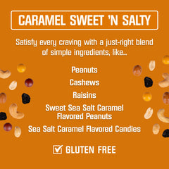 Sea salt caramel candies add sweetness to Kar’s Nuts trail mix