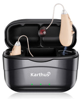 Karthus hearing aids deliver clear, natural sound for conversations and TV with wide frequency range.