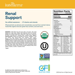 Kate Farms shake with 20 g protein per serving for gentle protein replenishment.
