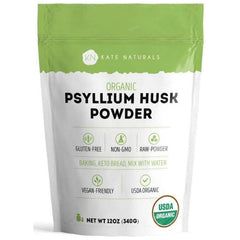 Kate Naturals psyllium husk powder for baking bread texture and moisture