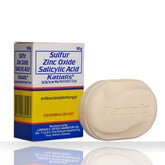 Katialis sulfur zinc oxide soap bar for clean skin and anti-bacterial care