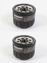 Kawasaki oil filter 49065-0721 two-pack, OEM quality for reliable engine protection.