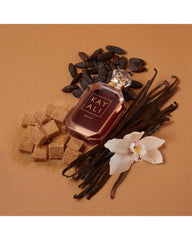 Kayali Vanilla 28 cap detail highlighting premium packaging.