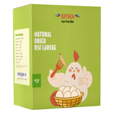 Kayhen dried BSFL larvae bag, 10lb, a poultry nutrition option