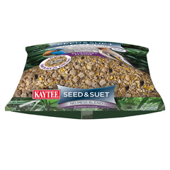 Kaytee blend attracts two times more birds at the feeder.