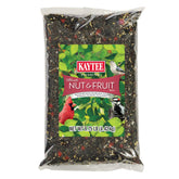 Kaytee Ultimate Nut & Fruit Blend package shown for year-round backyard birds