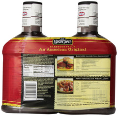 KC Masterpiece Original Sauce glaze on ribs creates rich finish