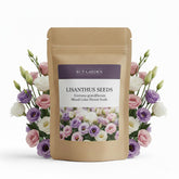 KCT GARDEN Lisianthus seeds pack with mixed colors to brighten garden borders.