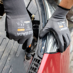 Kebada W1 breathable and flexible gloves keep hands cooler during gardening.