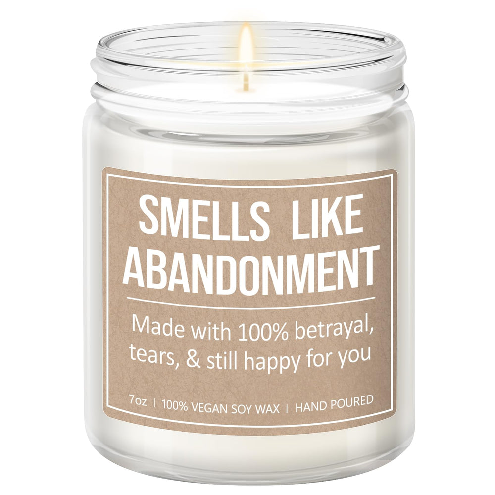Kedofa lavender scented candle front view, ideal as a coworker leaving gift.