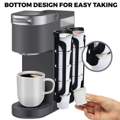 kedofa K Cup Holder wall-mount keeps flavors visible and handy beside your machine.