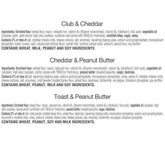 Keebler Club and Cheddar crackers with savory layers ideal for gatherings
