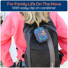 KeepGoing mini kit for diaper bag with latex-free bandages for kids.