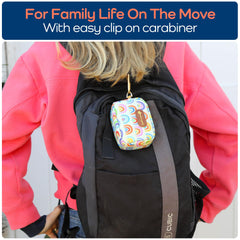 KEEP>GOING small travel first aid kit open case with contents visible for families