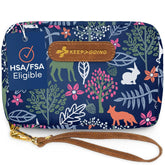 KEEP>GOING KeepGoing travel first aid kit for kids, case closed, portable storage.