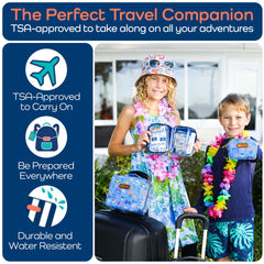 KEEP>GOING KeepGoing travel kit fits diaper bag, compact design for parents on the go.