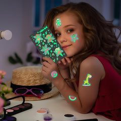 Keikihipa Unicorn glow tattoo creates magical dress-up moments.
