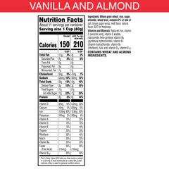 Kellogg's Special K vanilla almond milk pour, a quick, light morning start