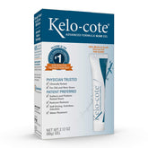 Kelo-Cote Advanced bottle shown for scar care routine