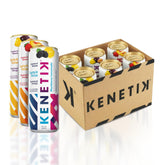 Kenetik caffeine-free focus drink can front view promoting clear mental energy