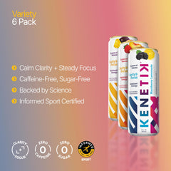 Kenetik daily-use setup highlighting simple stimulant-free brain fuel for busy days