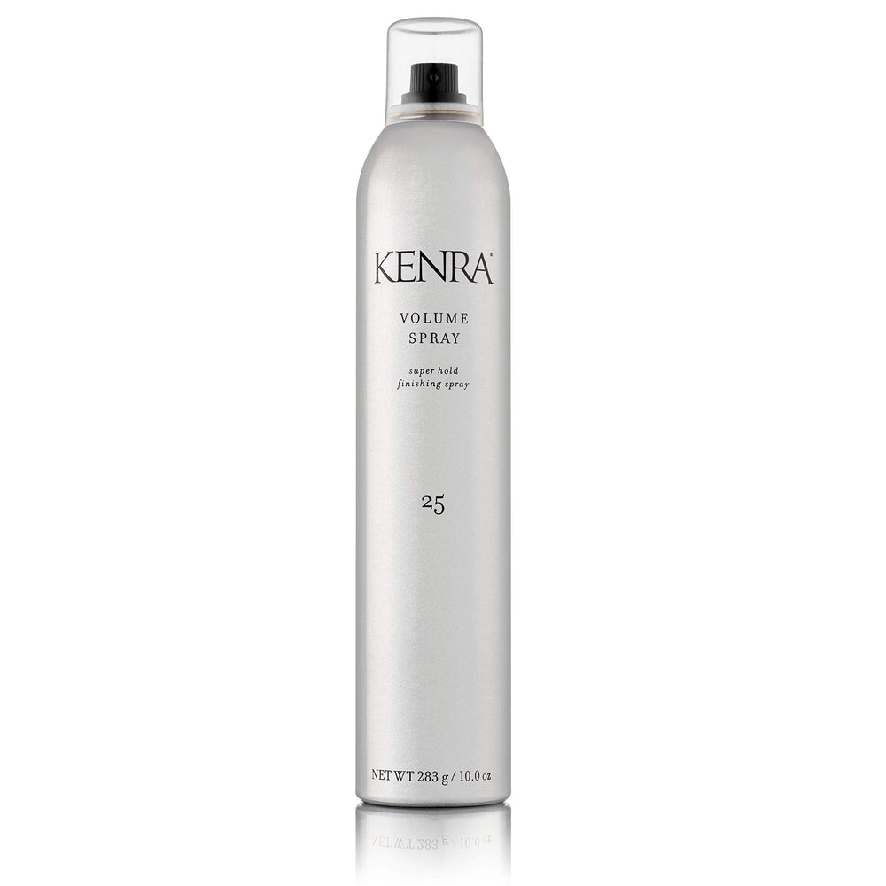 Kenra Volume Spray 25 bottle front view showing maximum hold and shine.