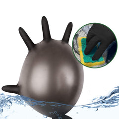 KEOELY nitrile gloves latex-free and powder-free, ideal for sensitive skin and mess-free work.