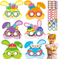 Kepeel Easter bunny mask kit for kids crafts and party fun
