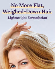 Hair strands appear thicker after using Keranique shampoo