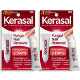 Kerasal Nail Renewal twin-pack front view for convenient at-home use
