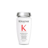 Kerastase Premiere shampoo bottle highlights sulfate-free repair for damaged hair.