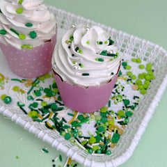 Kercky sprinkles for cupcakes, cookies, and cakes enhance any baking project
