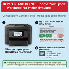 KERFOINK yield up to 500 black and 350 color pages per cartridge