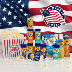 Kernel Season's Nacho Cheddar mini canister adds bold cheddar heat