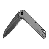 Kershaw Misdirect blade close-up showing 2.9-inch reverse tanto for daily cutting tasks.