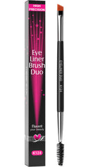 KESHIMA Eyebrow Brush Duo angled brush for precise, hair-like brow strokes.