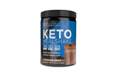 Keto Science Keto Shake Chocolate bottle pour for quick meal replacement