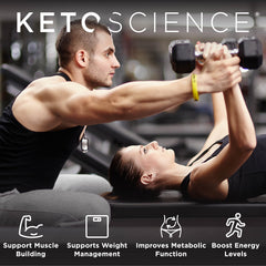 Keto Science Keto Shake Chocolate mixer blend ready to shake
