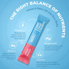 Keto Vitals Travel Pack single-serve for workouts and travel hydration.