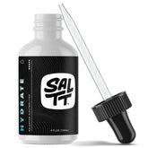 Keto Chow SALTT Hydrate bottle front view for daily electrolyte hydration.
