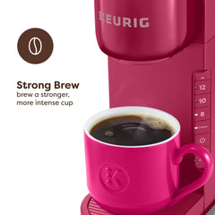 Keurig K-Express 8oz option for a quick, energizing cup.