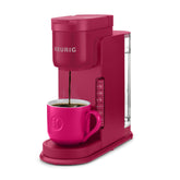 Keurig K-Express Island Berry front view shows a compact, space-saving design.