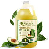 Kevala Avocado Oil bottle front, emphasizing cold pressed purity for versatile cooking.