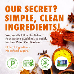 Kevin's Natural Foods Paleo Simmer Sauce Lemongrass Basil, bright herbal note enhances simple stir-fries.