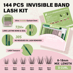 KEYYOU kit includes an application brush for precise cluster placement