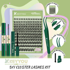 KEYYOU LASH adhesive glue delivers strong, long lasting hold for daily wear