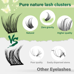 KEYYOU remover oil enables safe, gentle lash removal.