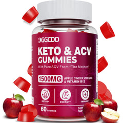 KGGCDD Keto ACV Gummies bottle for daily support
