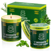 KICKOUTOR mosquito candle outdoor packaging—two-pack for easy backyard evenings.