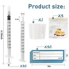 Kid2Kit measuring cup 20ml shown for precise portion tracking.